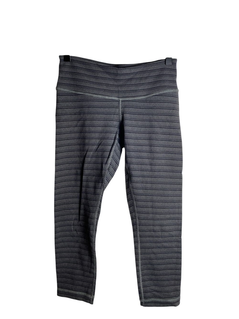 Lululemon Quiet Stripe Wunder Under Crop